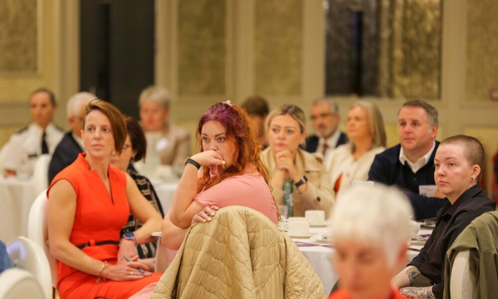 Foyle Women’s Aid/Family Justice Centre launch of research report on paramilitary-related gendered coercive control.

Credit ©Lorcan Doherty