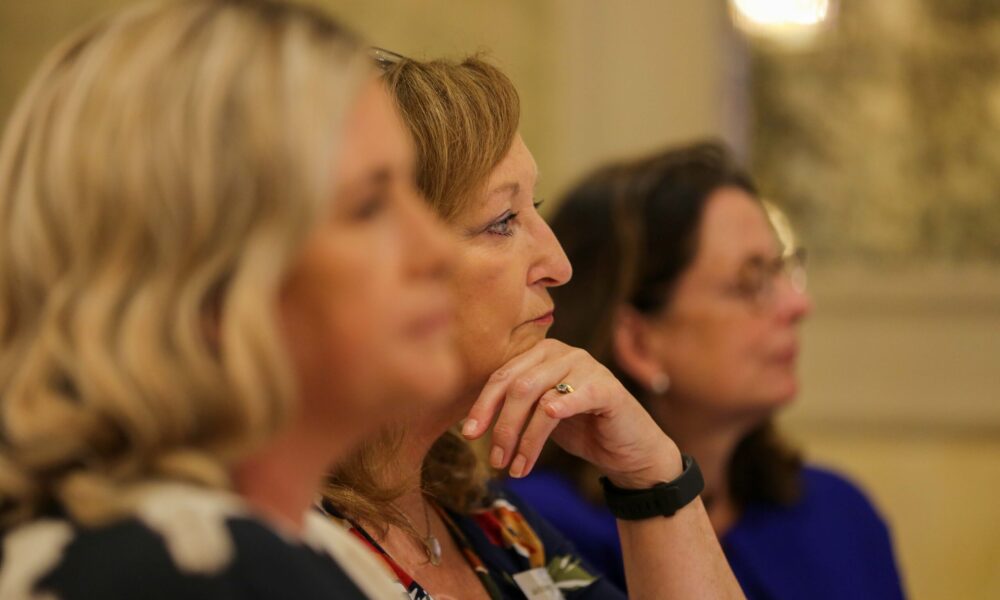 Foyle Women’s Aid/Family Justice Centre launch of research report on paramilitary-related gendered coercive control.

Credit ©Lorcan Doherty